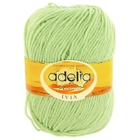 Пряжа для вязания Adelia "Ivia", цвет №110, 4 шт х 62,5 г артикул 2576b.