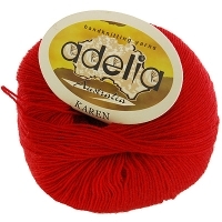 Пряжа для вязания Adelia "Karen", цвет №07, 10 шт х 50 г артикул 2577b.