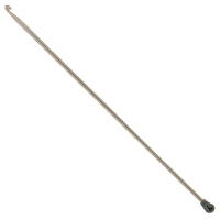 Крючок для тунисского вязания "Gamma", металлический со специальным покрытием, диаметр 2,5 мм артикул 2591b.